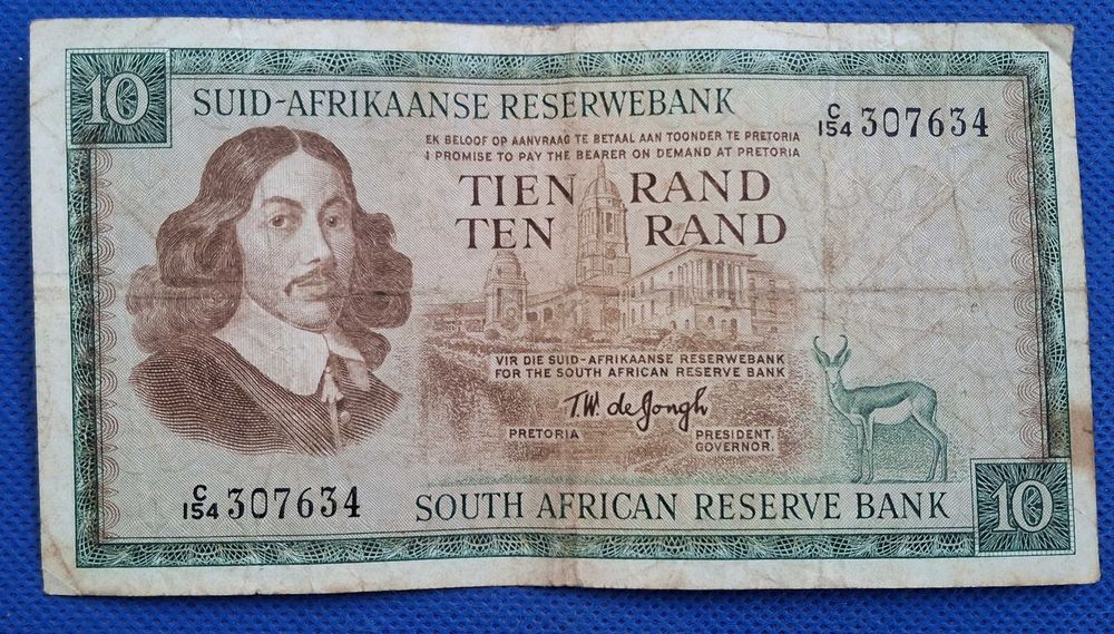 Africa do Sul - 10 rand (circulada) P-114
