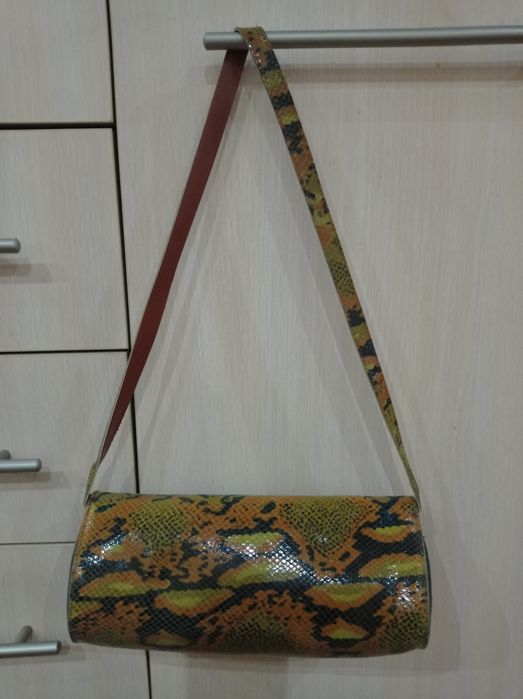 Клатч сумка бочонок