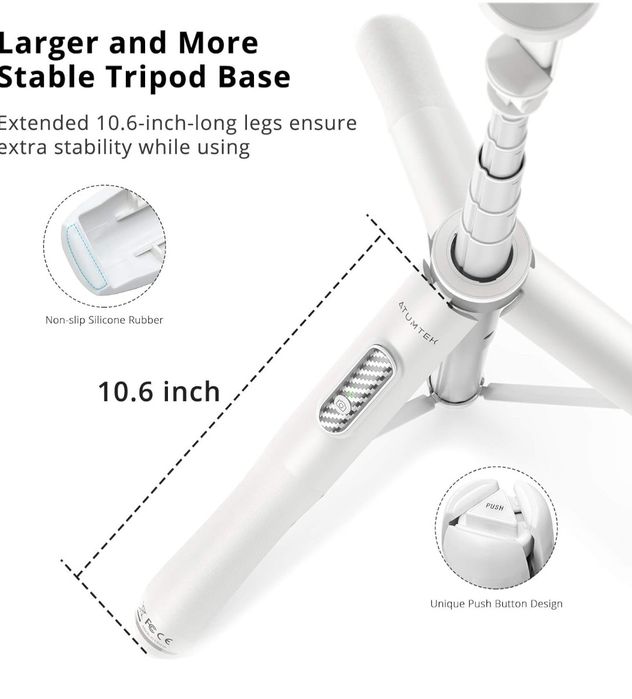 ATUMTEK Kijek do selfie 130 cm