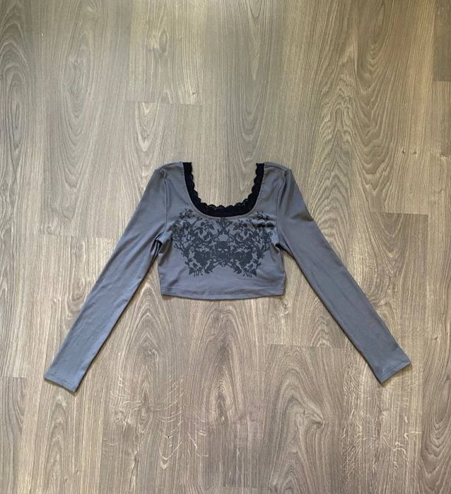 Кофта рукавами Y2K