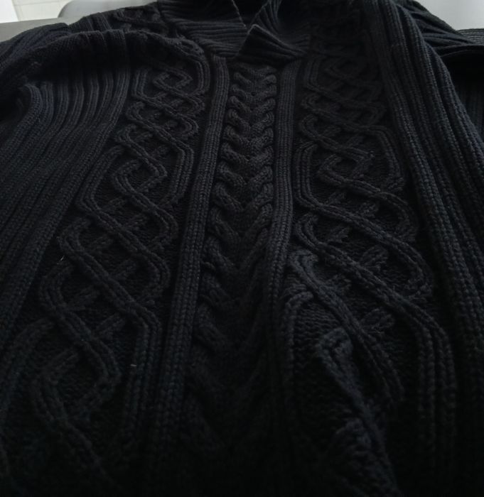 Sweter czarny XXL Solid jeans