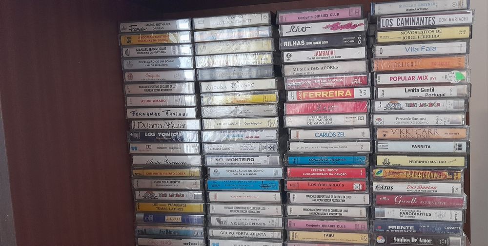 cassetes novas   K7  musica nacional, brasileira e estrangeiras