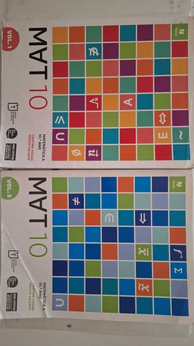 Manuais matemática A 10 ano