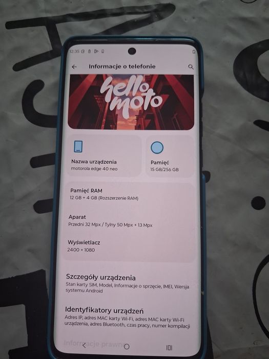 Motorola edge 40neo 5g