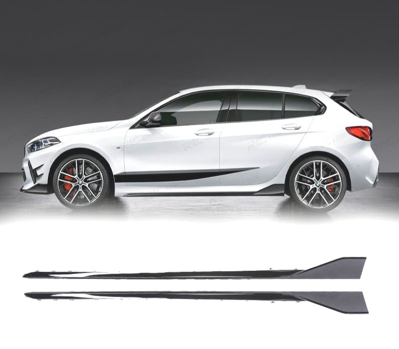 EMBALADEIRAS BMW F40 19- LOOK 135I PRETO MATE