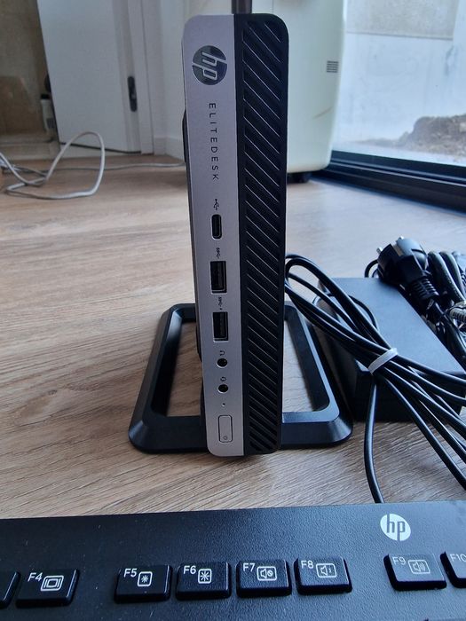 HP Elitedesk 800 G4 Mini PC with i5 Processor + 24" TV Monitor64751823096067121