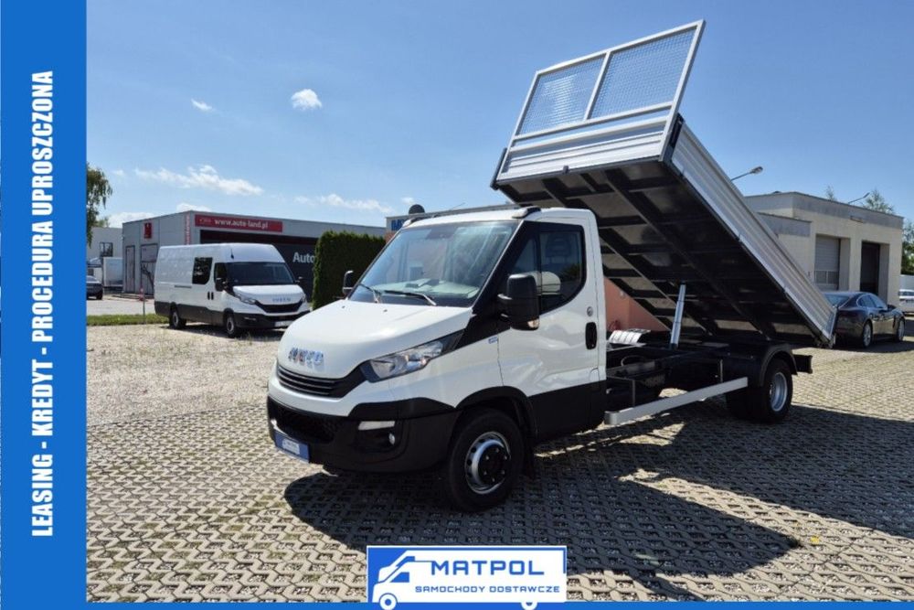 Iveco Daily 70C21 / 50C21 / 35C21 Hi-Matic, Wywrotka 4,15 x 2,15m, Siłownik 8T, klimatyzacja, pneumatyka  KAT.B, KAT.C, tempomat, webasto, 72C21, 65C21, 70C18, 50C18, 35C18