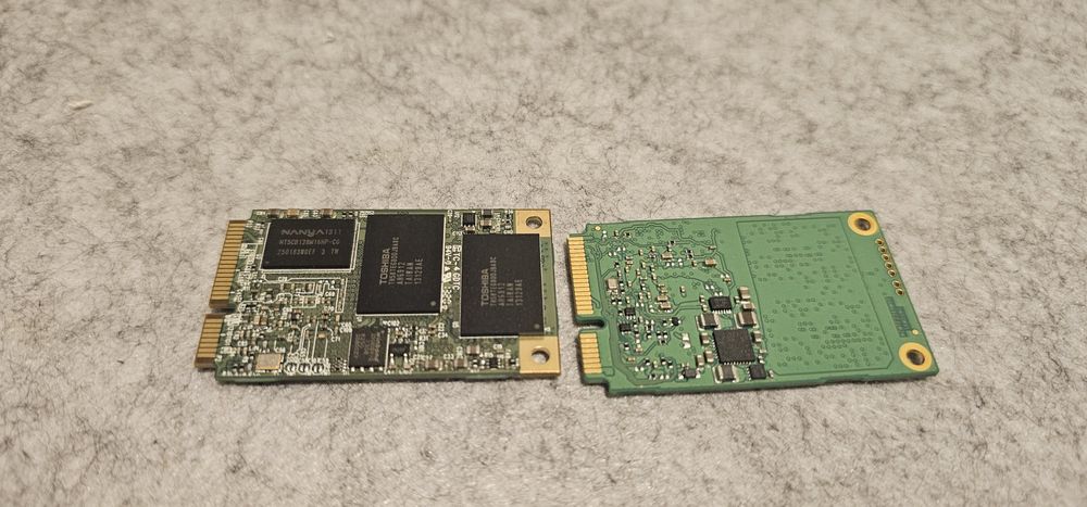 SSD mSATA 128GB / 256GB — Para portáteis antigos