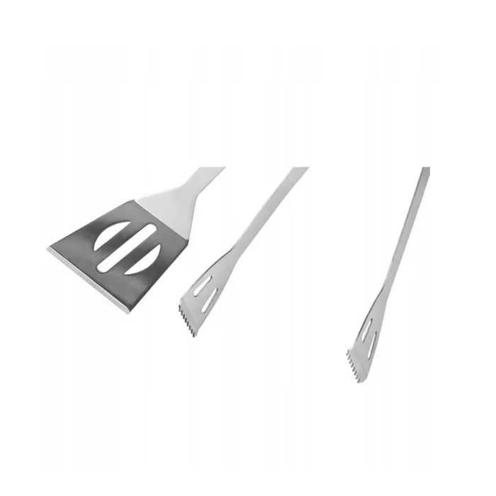 Akcesoria do grilla 2 elementy stal nierdzewna