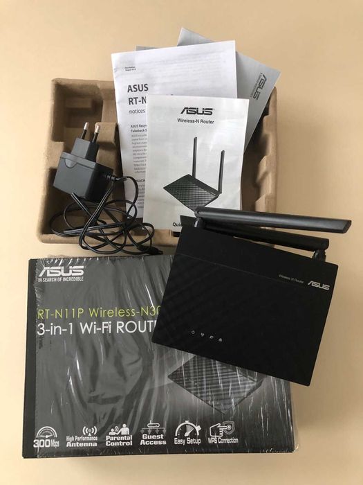 Беспровідний маршрутизатор ASUS RT-N11P