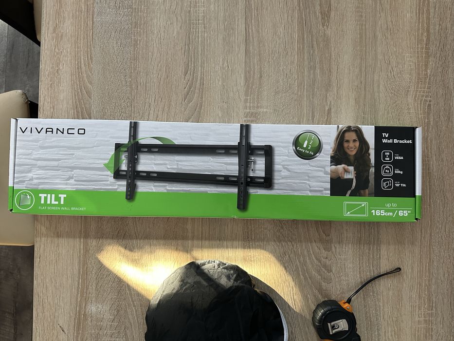 Nowy uchwyt do TV Vivanco 40–65” | VESA 600×400 | 50 kg