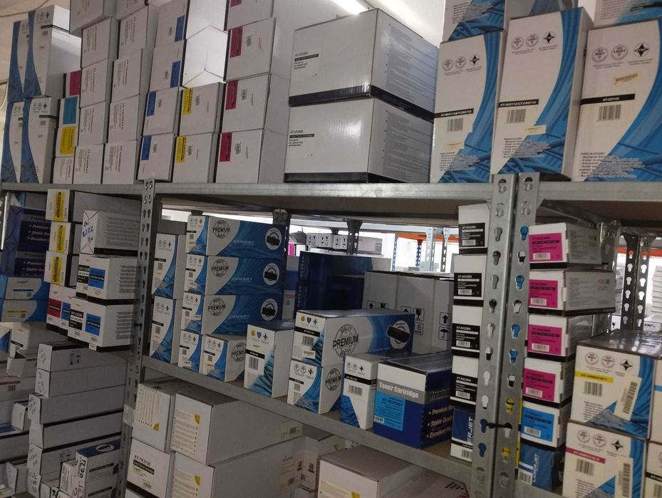 Lote de Toners e Tambores Compatíveis NOVOS