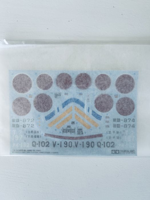 Samolot Mitsubshi A6M3 Zero model do sklejania Tamiya 61025