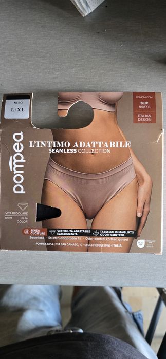 POMPEA NERO L/XL .Seamless
Figi damskie, Skin, rozm. S/M