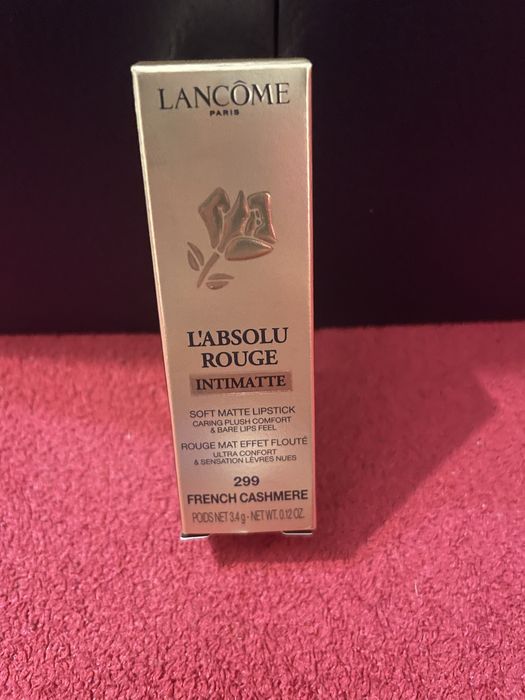 Lancome duża pomadka Labsoul Rouge 299 French Cashmire