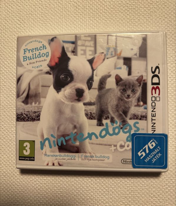 Gra Nintendogs + Cats: French Bulldog & New Friends na konsolę Nintendo 3DS