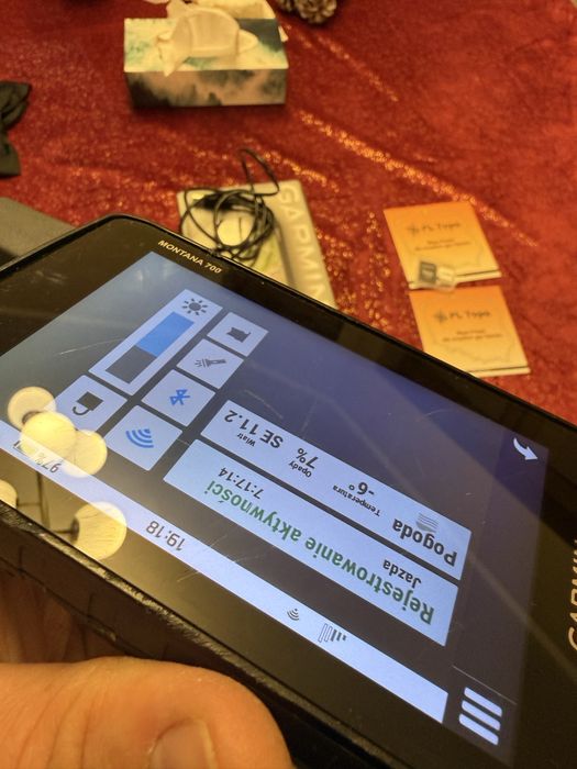 Garmin Montana 700 Nawigacja GPS