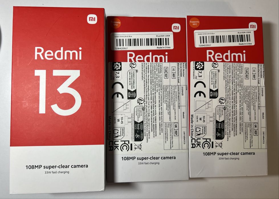 Продам Мобільний телефон Xiaomi Redmi 13 6/128GB NFC Ocean Blue 8/128