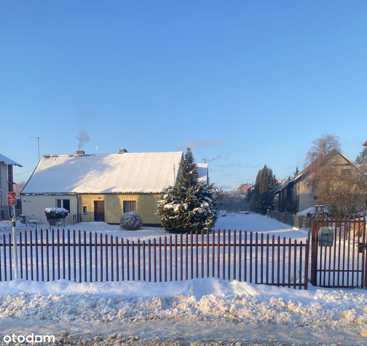 Działka budowlano usługowa z domem do remontu | Gościcino, Słoneczna