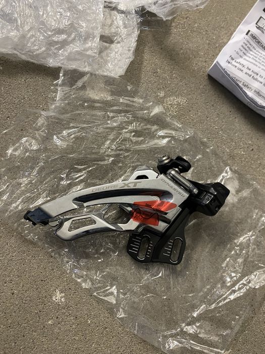 Przerzutka przednia Deore XT Dyna-sys 3x11