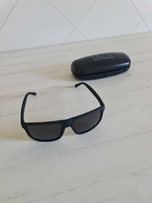 Óculos de Sol Escuros Novos Caixa Estilo Wayfarer Dark Sunglasses