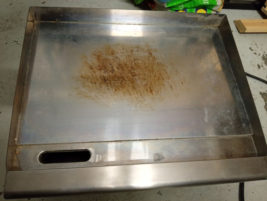 Placa de grelhar profissional Maxima
