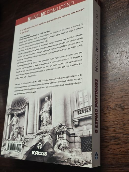 Livro O Espião Português- Nuno Nepomuceno