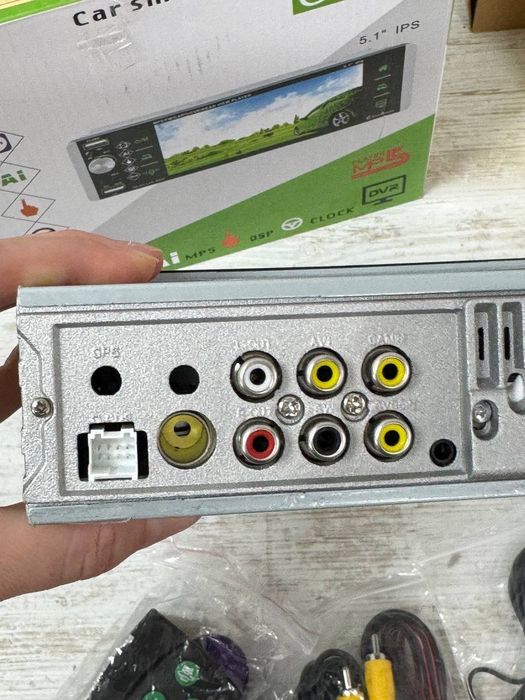 Автомагнітола 1DIN 5.1" IPS Android Auto / MirrorLink / DSP / AI Голос