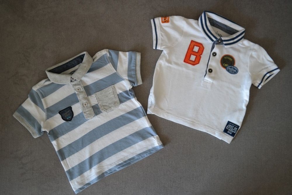 Bluzeczki t-shirt Next CoolClub czapka skarpetki H&M 68 lato