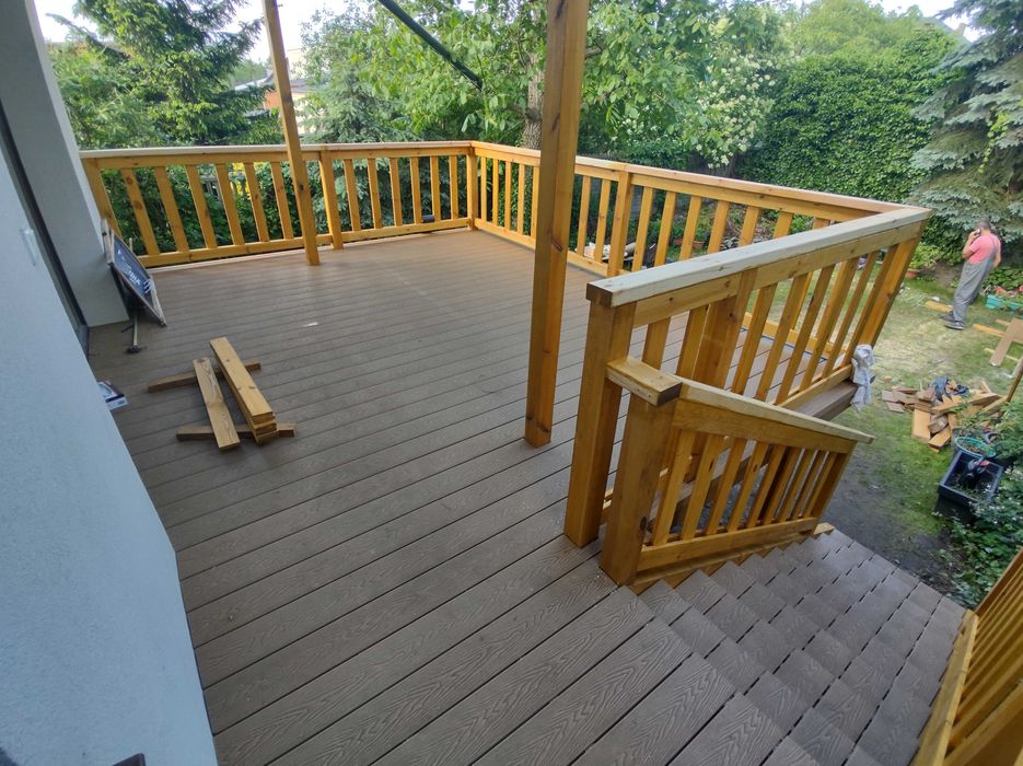 Budowa Tarasów Altan Wiat Konstrukcje Drewniane