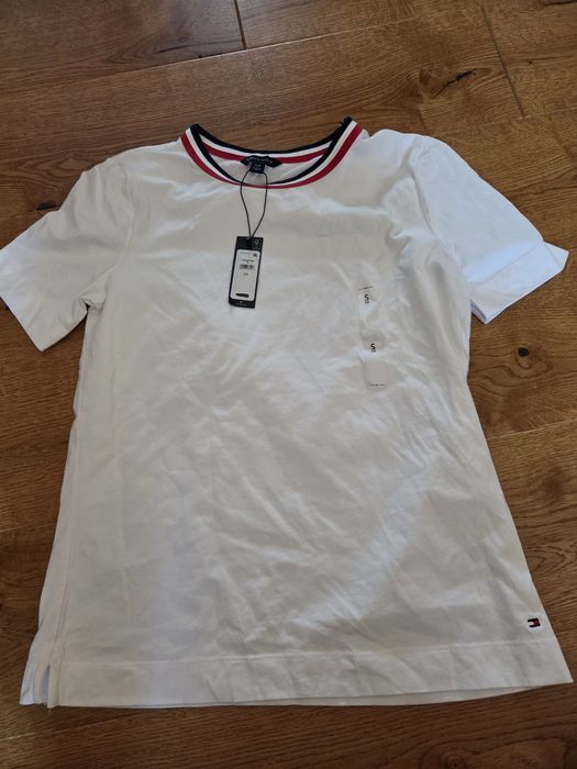 Tshirt bialy Tommy Hilfiger