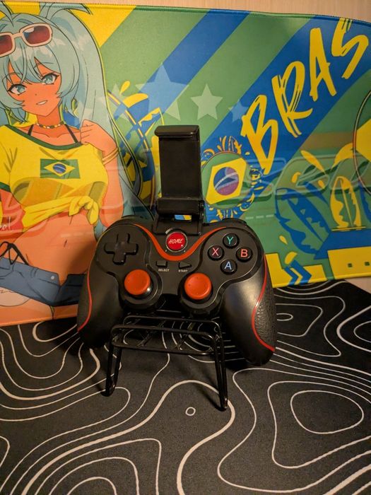 Бездротовий геймпад X3 (Wireless Controller X3) з кріпленням