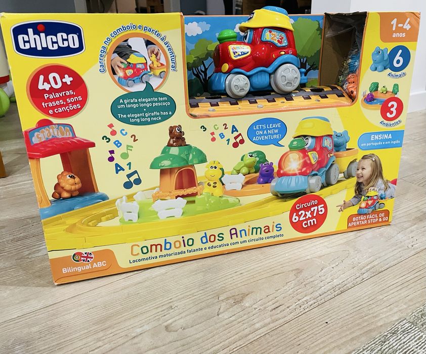 Comboio electrónico educativo Chicco