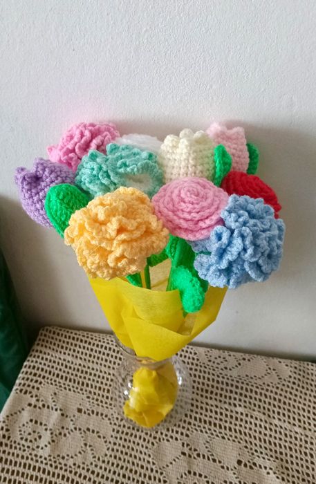 Bukiet z 10 kwiatków