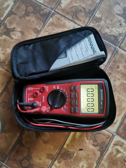 Benning MM 7-2 Multimetr cyfrowy LoZ CAT III 1000 V, CAT IV 600 V