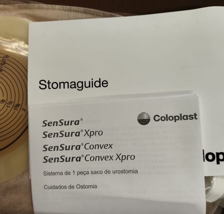 20 sacos colostomia Coloplast + 20 sacos drenagem