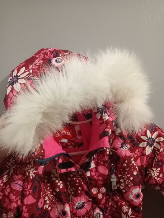 Комбінезон зимовий для дівчинки 122 розмір