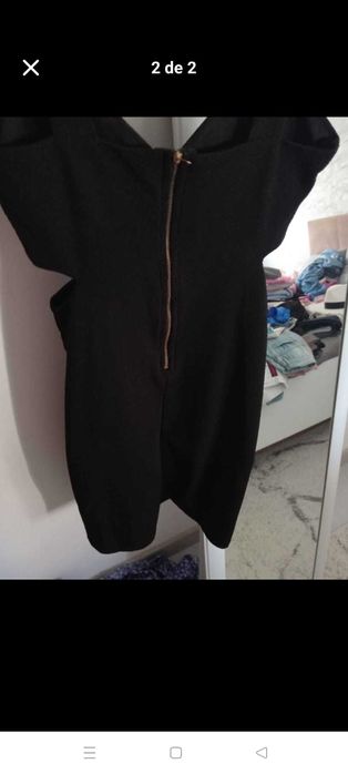 Vestido preto para mulher