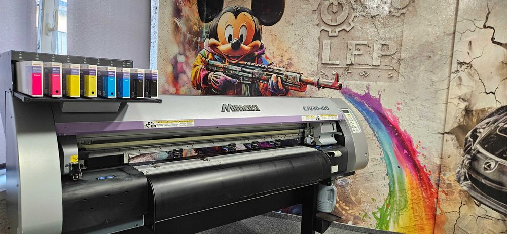 Ploter Tnąco-drukujący Mimaki CJV30-100 nowa głowica, gwarancja 12 m