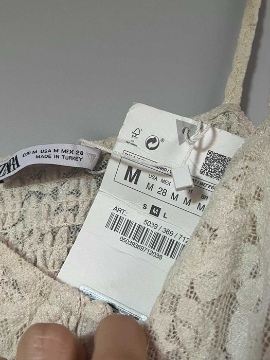 Nowy top Zara M 38