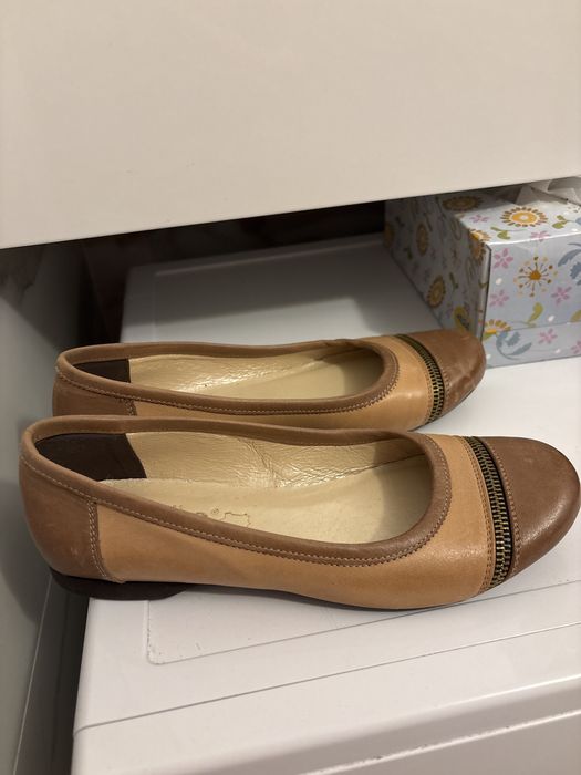 Buty damskie skórzane