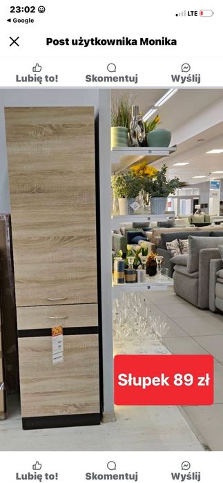 Szafka wysoka kuchenna