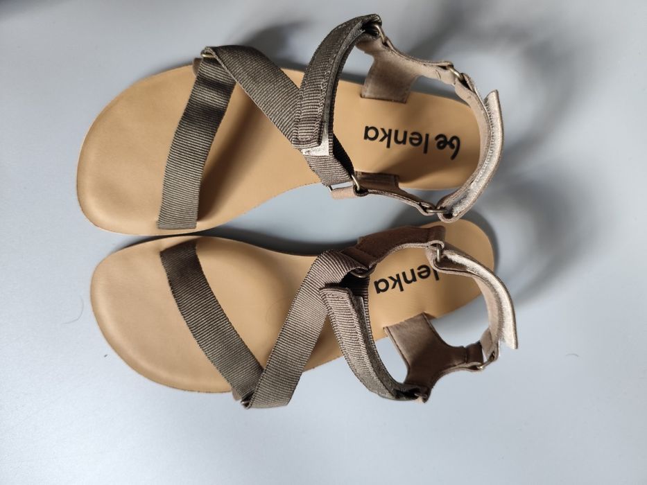 Sandały barefoot 38 be Lenka flexi olive garden nowe