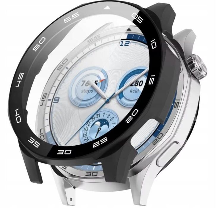 Etui z wbudowanym Szkłem 2w1 do Huawei Watch GT 5 46MM / Active