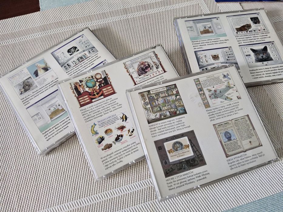 CD-ROM Optimus Pascal multimedia encyklopedia zestaw 12 CD, jak to działa