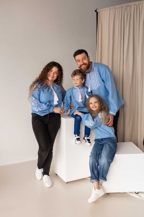 • Хіт! Парні вишиванки для всієї родини комплект вишиванок family look