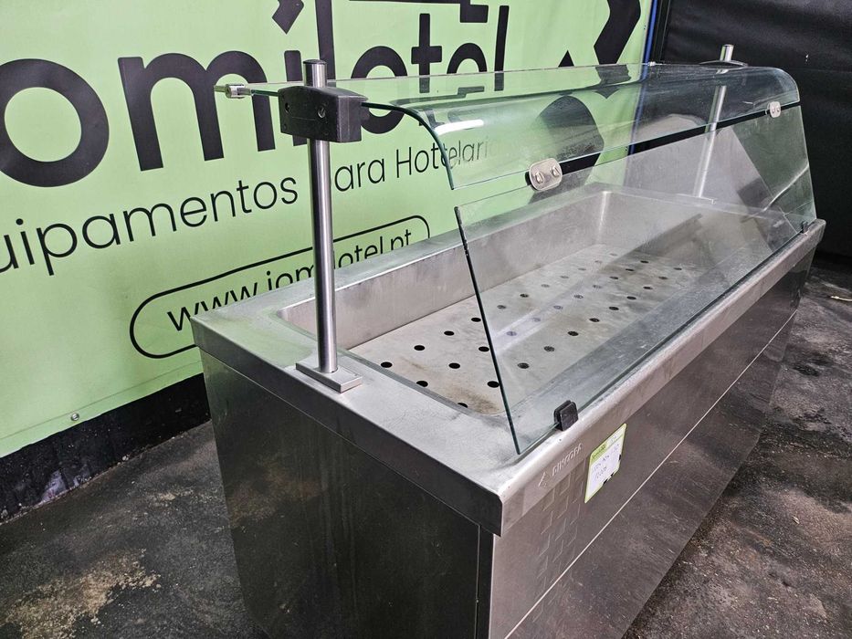 Expositores de banho maria para buffet e self-service