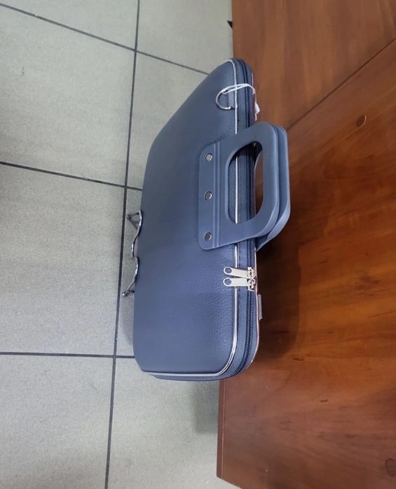 Szara torba na dokumenty, laptop 15,6 cala