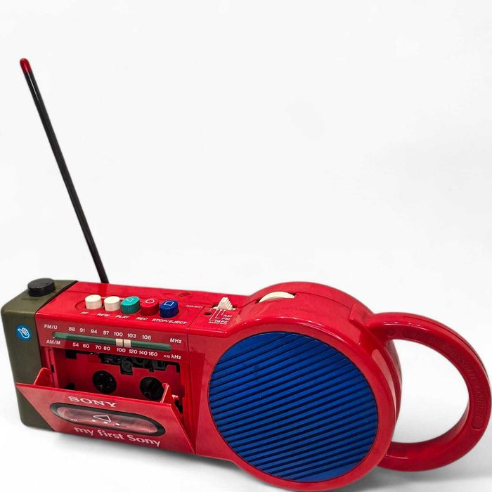 Rádio Cassete Infantil “My First Sony” CFM-2000 | AM/FM |Made in Japan