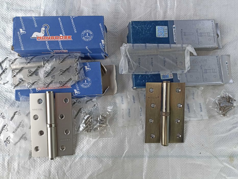 Петли Mongoose, Apex в межкомнатные двери